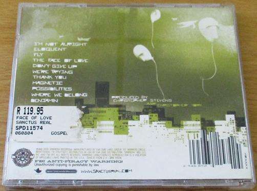 CHRISTIAN ROCK/METAL: SANCTUS REAL The Face of Love CD [BB SHELF C/R/M]