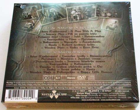 KORPIKLAANI Live at the Masters of Rock Digipak 2xCD + DVD