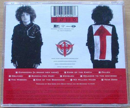 30 SECONDS TO MARS 30 Seconds to Mars CD [Shelf Zx4]