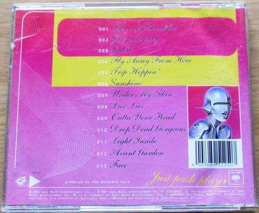 AEROSMITH Just Push Play CD [Shelf Zx1]