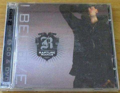 CHRISTIAN ROCK/METAL : RAPTURE RUCKUS I Believe CD+DVD [BB SHELF C/R/M]