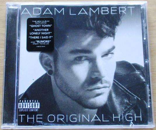ADAM LAMBERT The Original High CD [Shelf Zx1]
