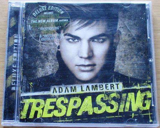 ADAM LAMBERT Trespassing Deluxe Edition CD [Shelf Zx2]