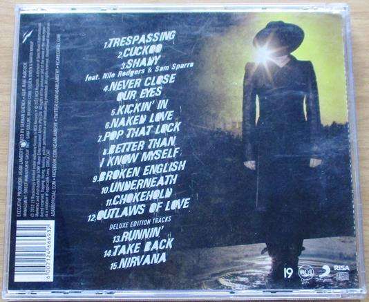 ADAM LAMBERT Trespassing Deluxe Edition CD [Shelf Zx2]
