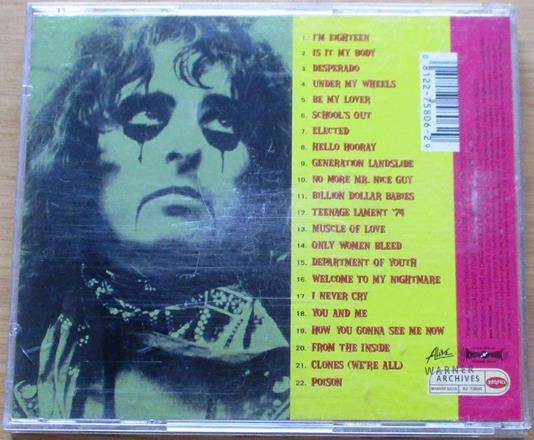 ALICE COOPER The Best of Mascara & Monsters CD [Shelf Zx2]