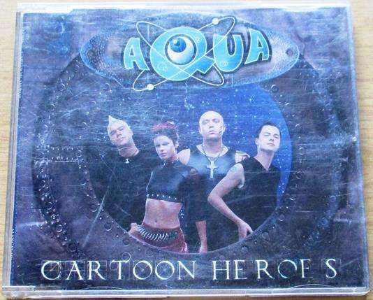 AQUA Cartoon Heroes CD Maxi Single CD [Shelf Zx3]