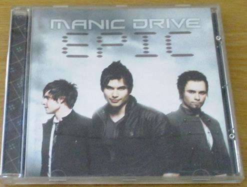 CHRISTIAN ROCK/METAL : MANIC DRIVE Epic CD [BB SHELF C/R/M]