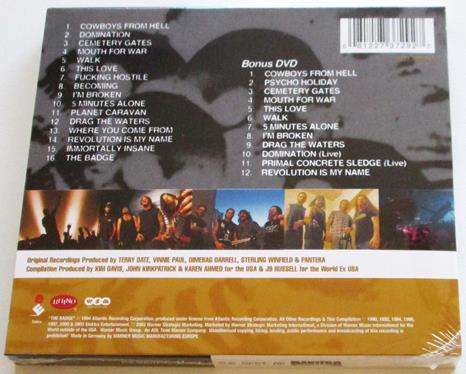 PANTERA Reinventing Hell The Best of Pantera CD+DVD