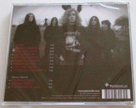 PARADISE LOST Lost Paradise Remastered with Bonus Tracks CD