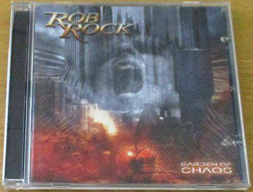 CHRISTIAN ROCK/METAL : ROB ROCK Garden of Chaos CD [BB SHELF C/R/M]