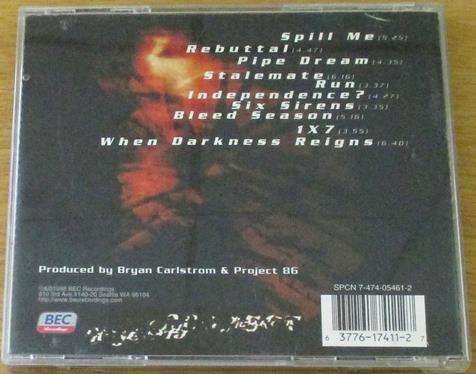 CHRISTIAN ROCK/METAL : PROJECT 86 CD [BB SHELF C/R/M]