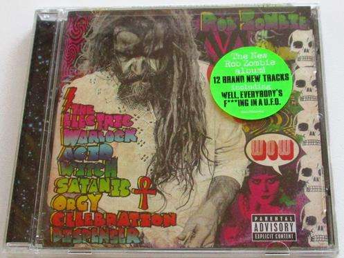 ROB ZOMBIE The Electric Warlock Acid Witch Satanic Orgy Celebration Dispenser CD