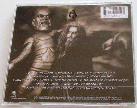 ROB ZOMBIE Hellbilly Deluxe IMPORT CD