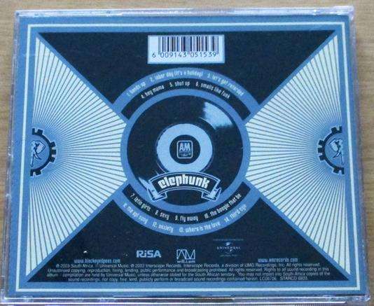 BLACK EYED PEAS Elephunk CD [Zx6]