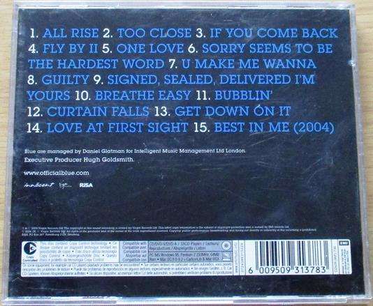 BLUE Best of Blue CD [Zx7]