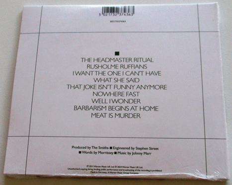 THE SMITHS Meat is Murder gatefold digisleeve CD
