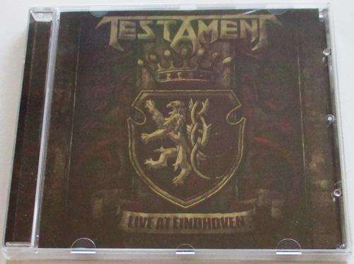 TESTAMENT Live At Eindhoven CD [jewel case version]