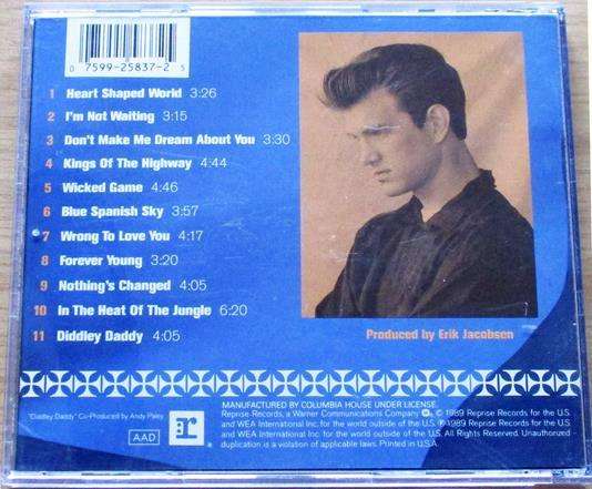 CHRIS ISAAK Heart Shaped World CD [Zx9]
