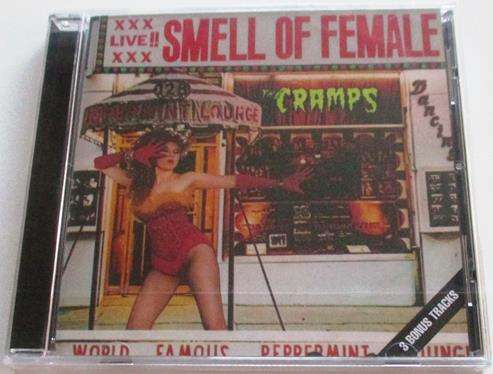 THE CRAMPS Smell of Female with two bonus Tracks CD