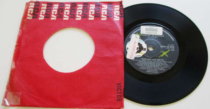 RICHARD JOHN SMITH Dancin' in South Africa / Since You've been Gone  7" Single Vinyl record