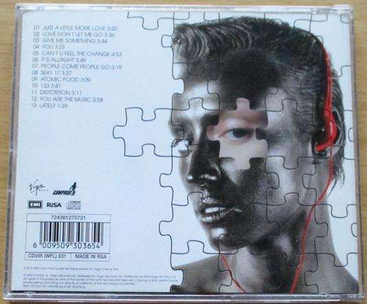 DAVID GUETTA Just a Little More Love CD [Vx4]