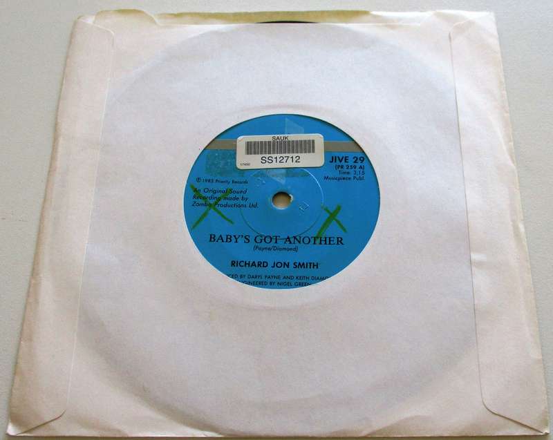 RICHARD JOHN SMITH Baby's Got Another  7" Single Vinyl record