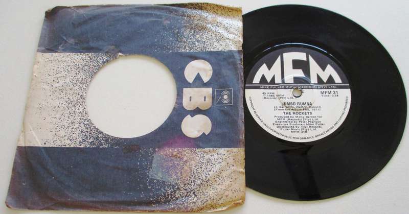 THE ROCKETS Thank you Thank you / Jumbo Rumba  7" Single Vinyl record