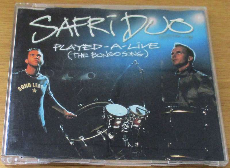 SAFRI DUO Played-A-Live (The Bongo Song) CD Single [CD Singles Box]