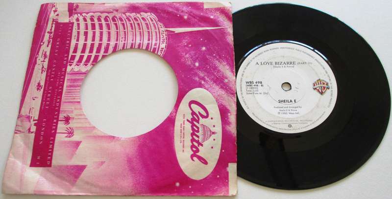 SHIELA E A Love Bizarre 7" Single Vinyl record