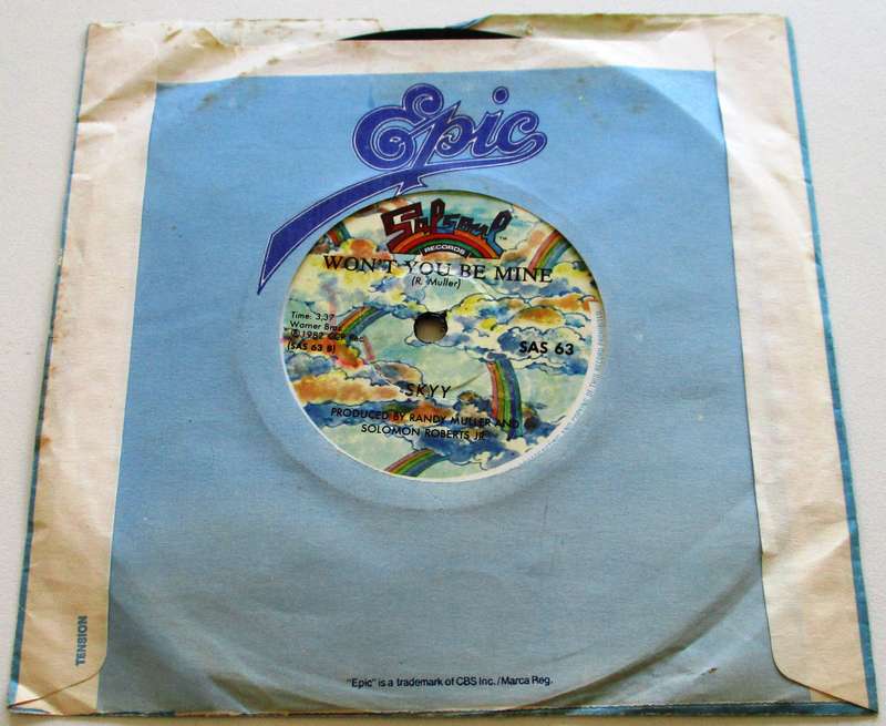 SKYY Skyyjammer 7" Single Vinyl record