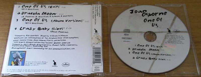 JOAN OSBORNE One of Us CD Single [CD Singles Box]