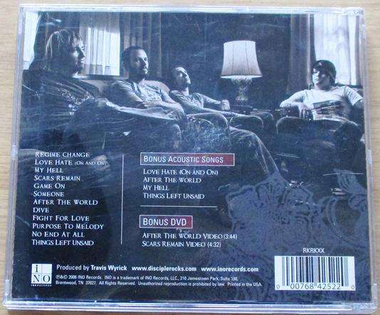 DISCIPLE Scars Remain Special Edition 2xCD [Gx2]