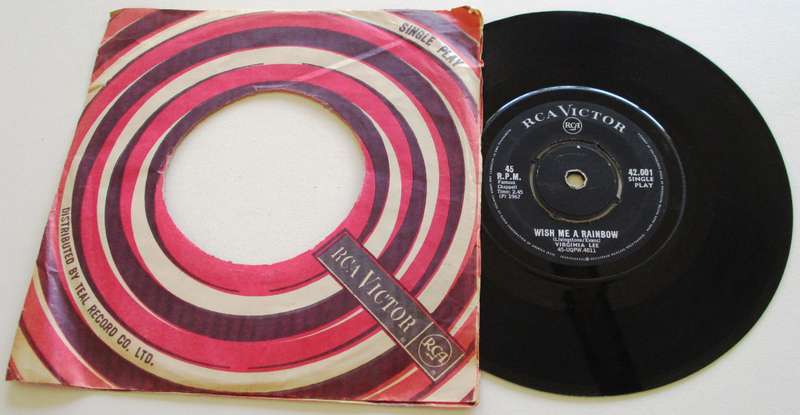 VIRGINIA LEE No Regrets / Lonely River  7" Single Vinyl record
