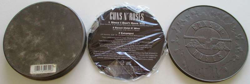 GUNS N ROSES Since I Don't Have you / Sweet Child o' Mine / Estranged CD TIN BOX