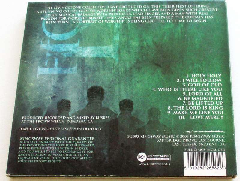 THE LIVINGSTONE COLLECTION Portrait of Worship CD [SHELF V x 6]