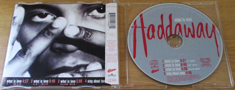 HADDAWAY What is Love CD Single [CD Singles Box]