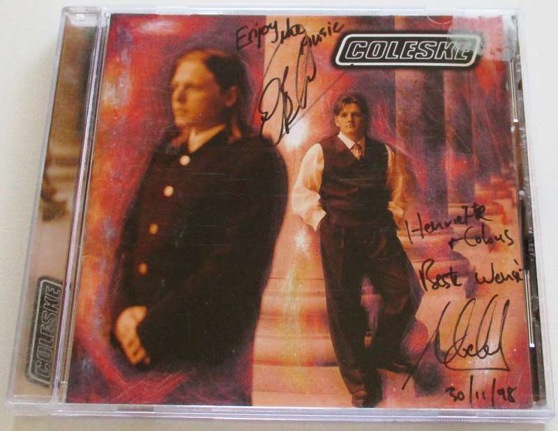 COLESKE Coleske Autographed CD[SHELF V x 6]