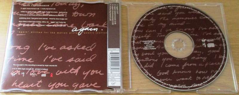 JANET JACKSON Again CD Single [CD Singles Box]