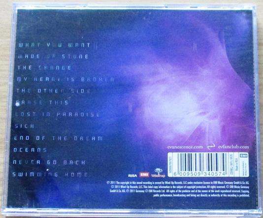 EVANESCENCE Evanescence CD [Gx16]