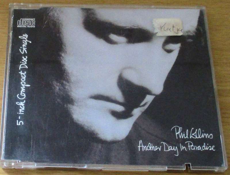 PHIL COLLINS Another Day in Paradise CD Single [CD Singles Box]