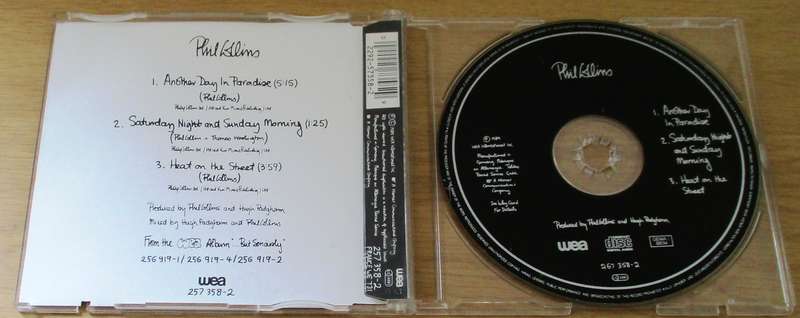 PHIL COLLINS Another Day in Paradise CD Single [CD Singles Box]