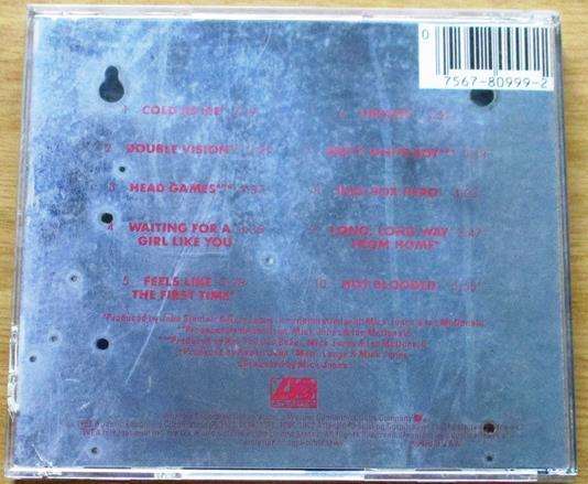 FOREIGNER Records CD [Gx16]
