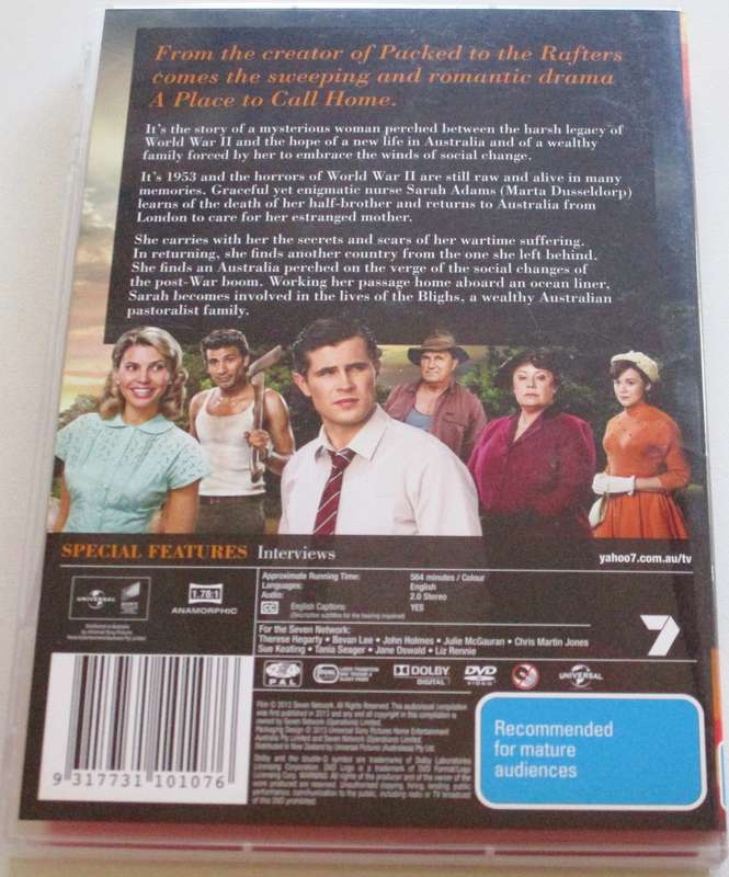 A PLACE TO CALL HOME Season 1 + 2 4xDVD [DVD BOX SET]