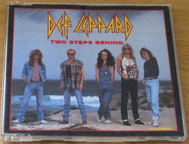 DEF LEPPARD Two Steps Behind CD Single [CD Singles Box]
