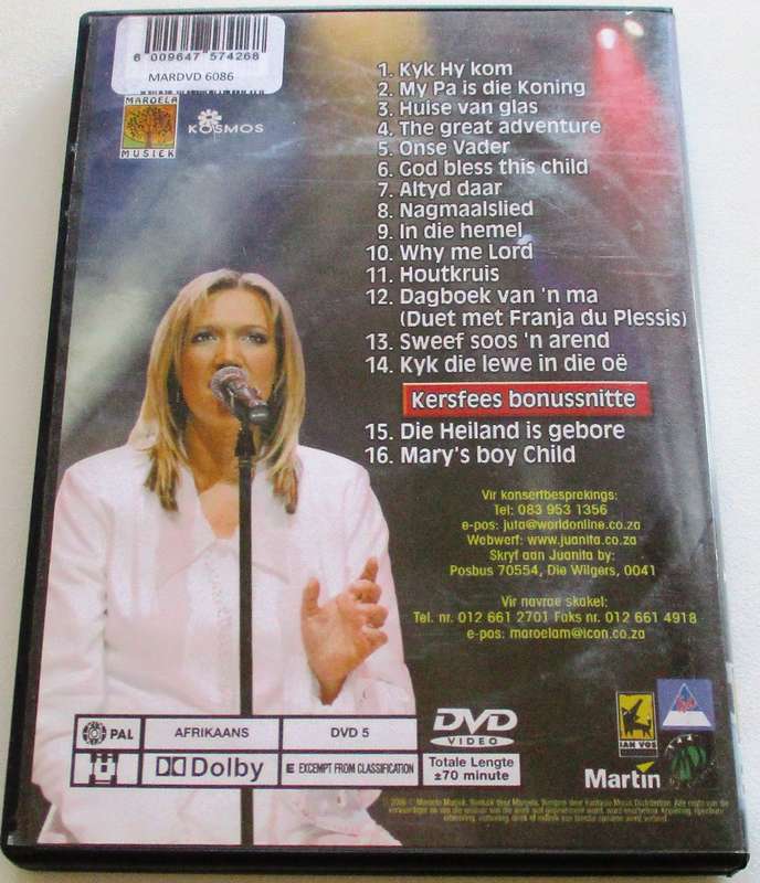 JUANITA DU PLESSIS Altyd Daar DVD