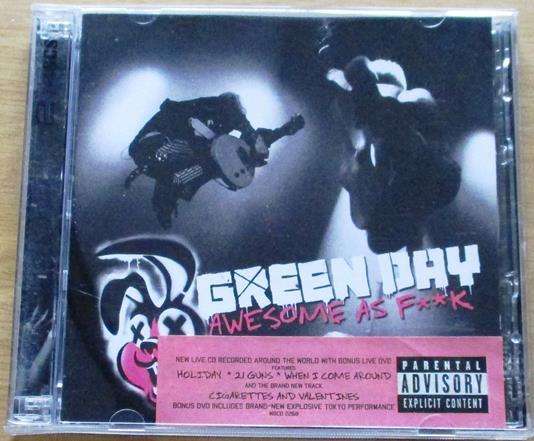 GREEN DAY Awesome as F*ck CD+DVD [Gx14]