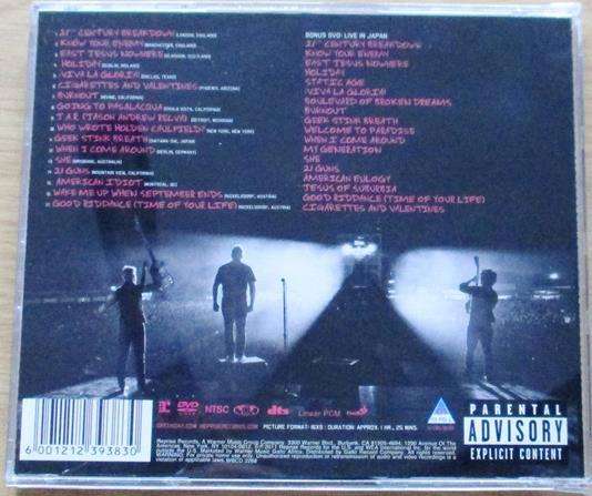 GREEN DAY Awesome as F*ck CD+DVD [Gx14]