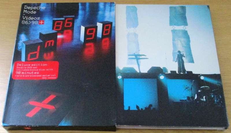 DEPECHE MODE Videos 86>98+ Deluxe Edition 2xDVD