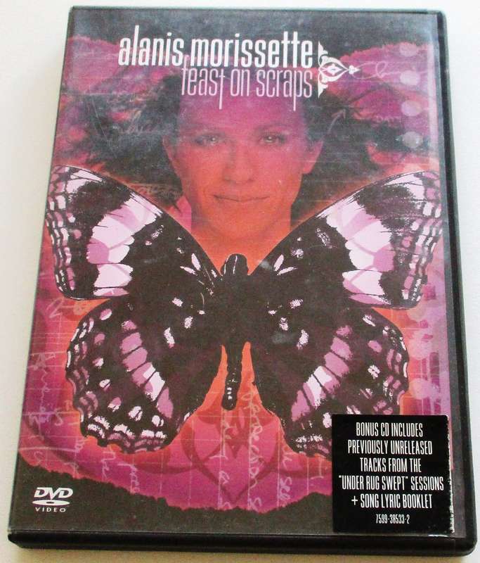 ALANIS MORRISSETTE Feast on Scraps DVD+CD