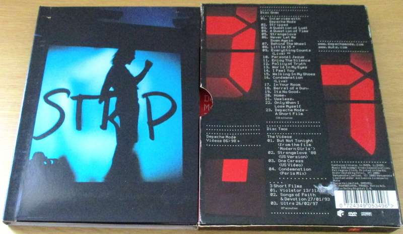 DEPECHE MODE Videos 86>98+ Deluxe Edition 2xDVD
